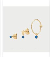 Orecchini Rue des Mille Donna ESSENCE in Argento ORZ-024 3PZ STE AU - ORZ-024 3PZ STE AU